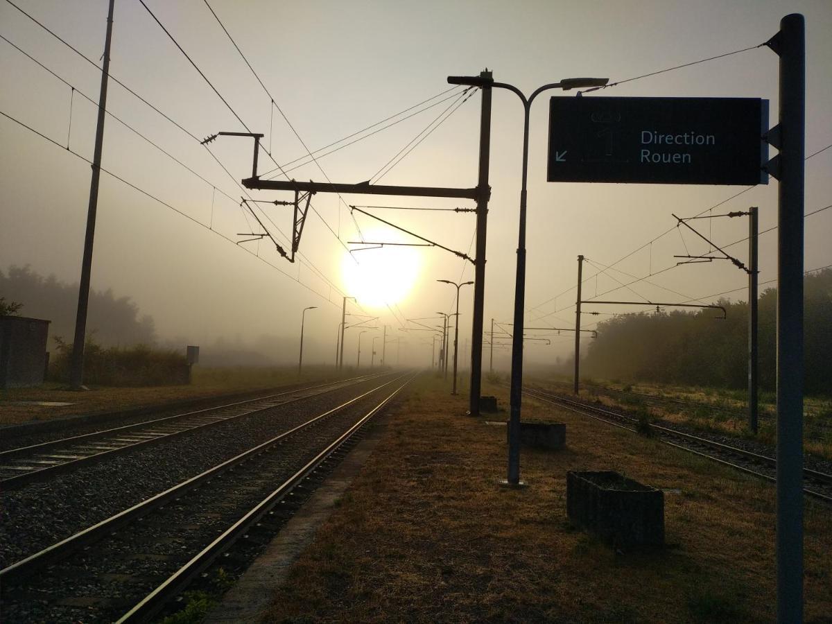 A La Campagne, Au Calme Acomodação com café da manhã Monterolier Exterior foto